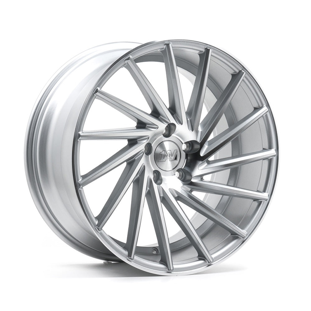 1AV ZX1 19x8.5 5X110 ET40 GLOSS SILVER & POLISHED