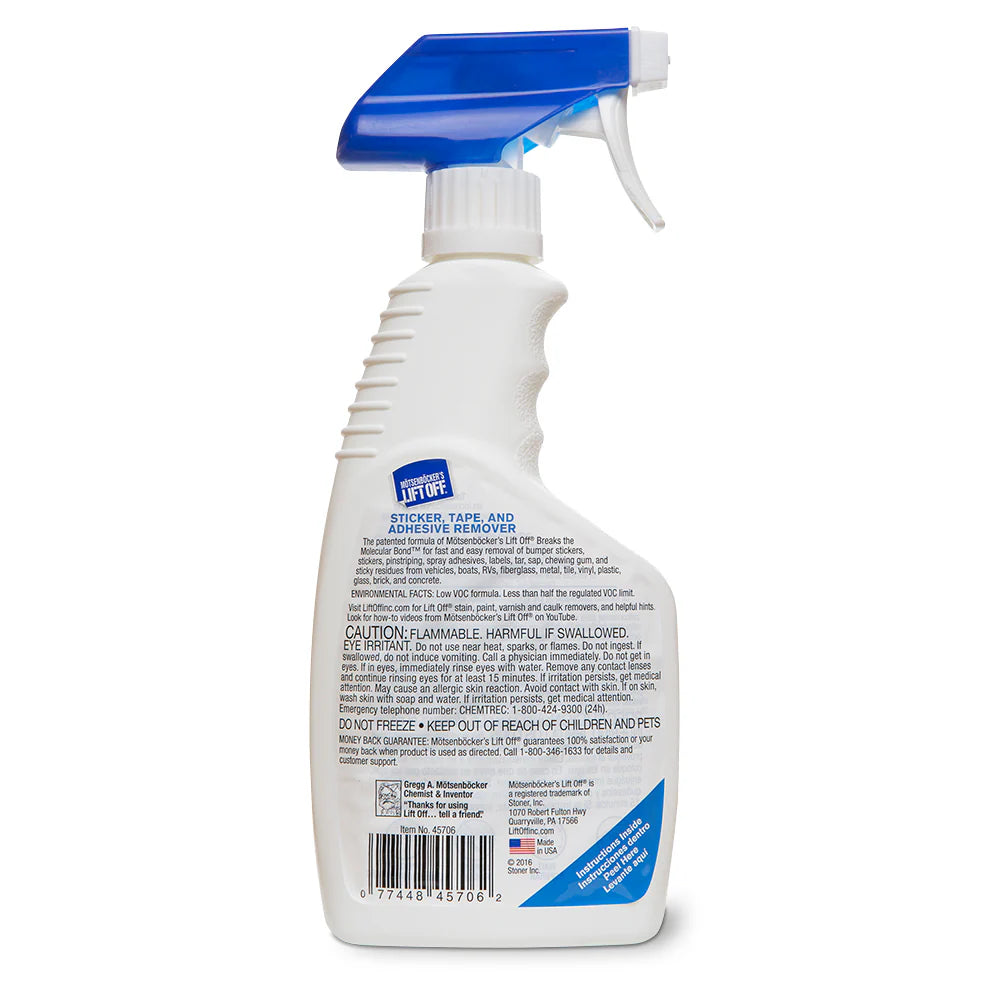 Motsenbocker's Lift Off Tape & Adhesive Remover - 473ml