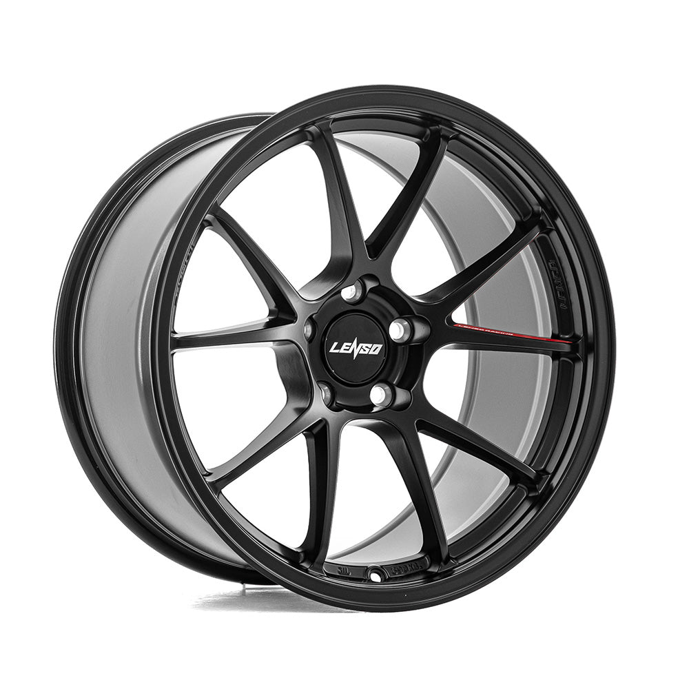 LENSO 95G 18x8.5 5X114.3 ET35 MATT BLACK