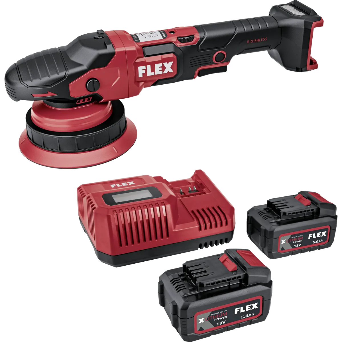 Flex Cordless Forced Rotation Polisher XCE 8 150 18-EC C
