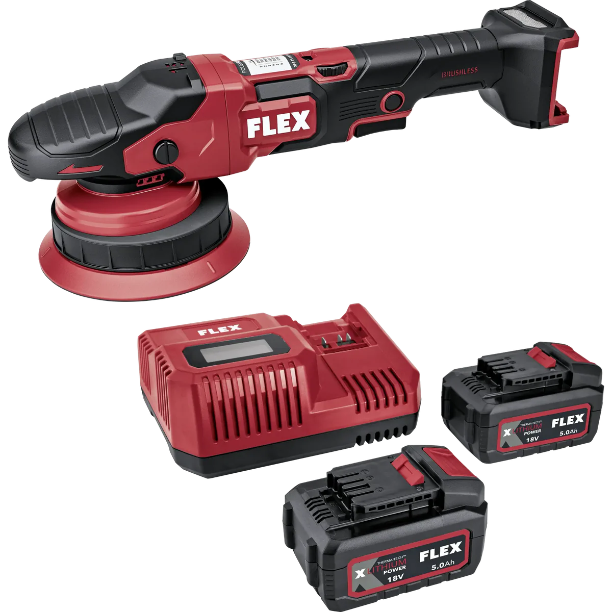 Flex Cordless Eccentric Polisher XFE 15 150 18-EC C
