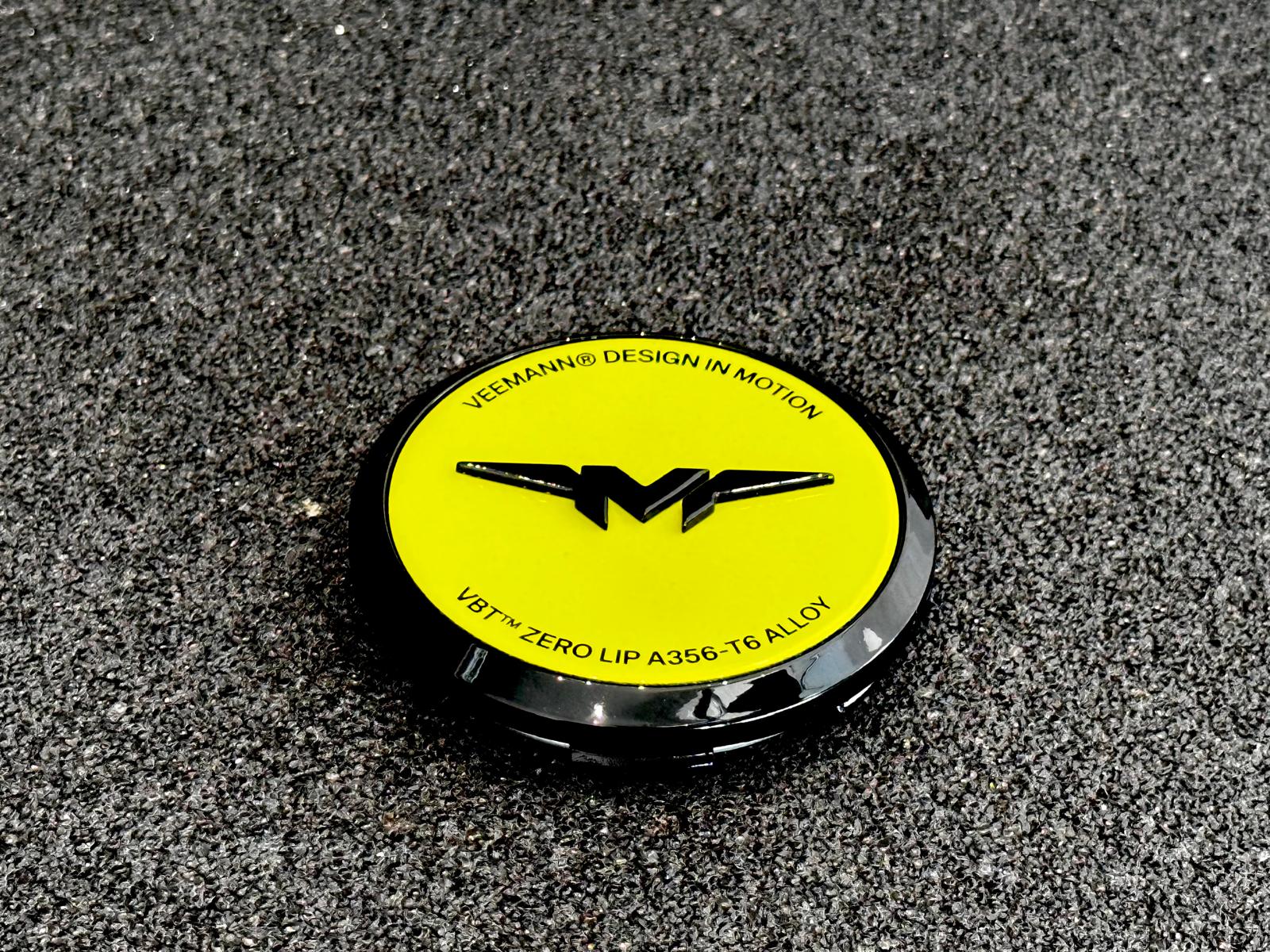 Veemann V-FS Series Centre Caps Acid Green