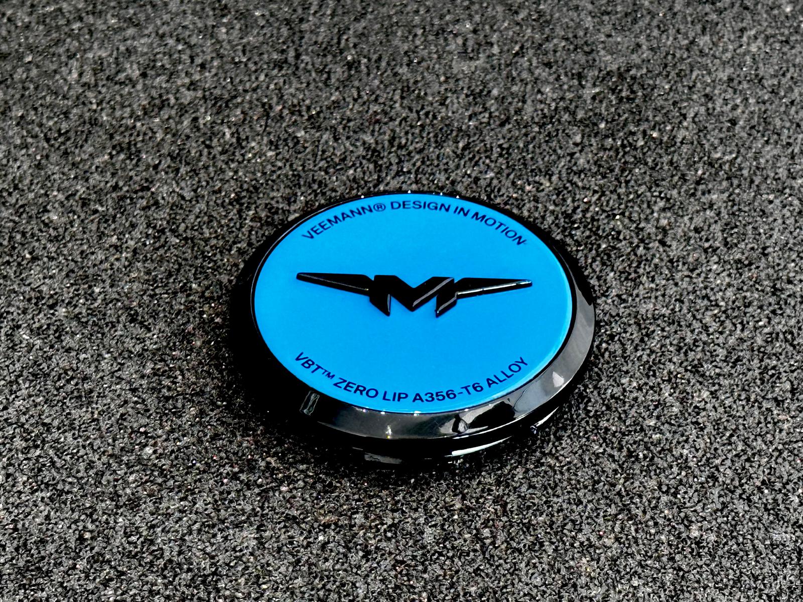 Veemann V-FS Series Centre Caps Blue