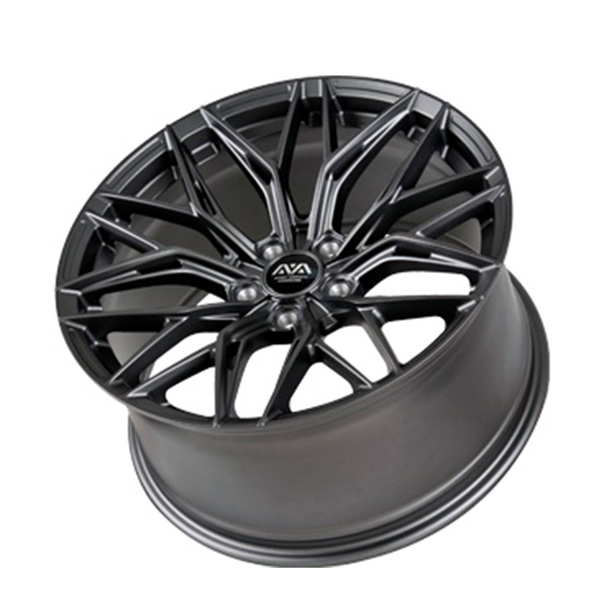 20" AVA HSF033 Flow Formed Satin Gunmetal Alloy Wheels