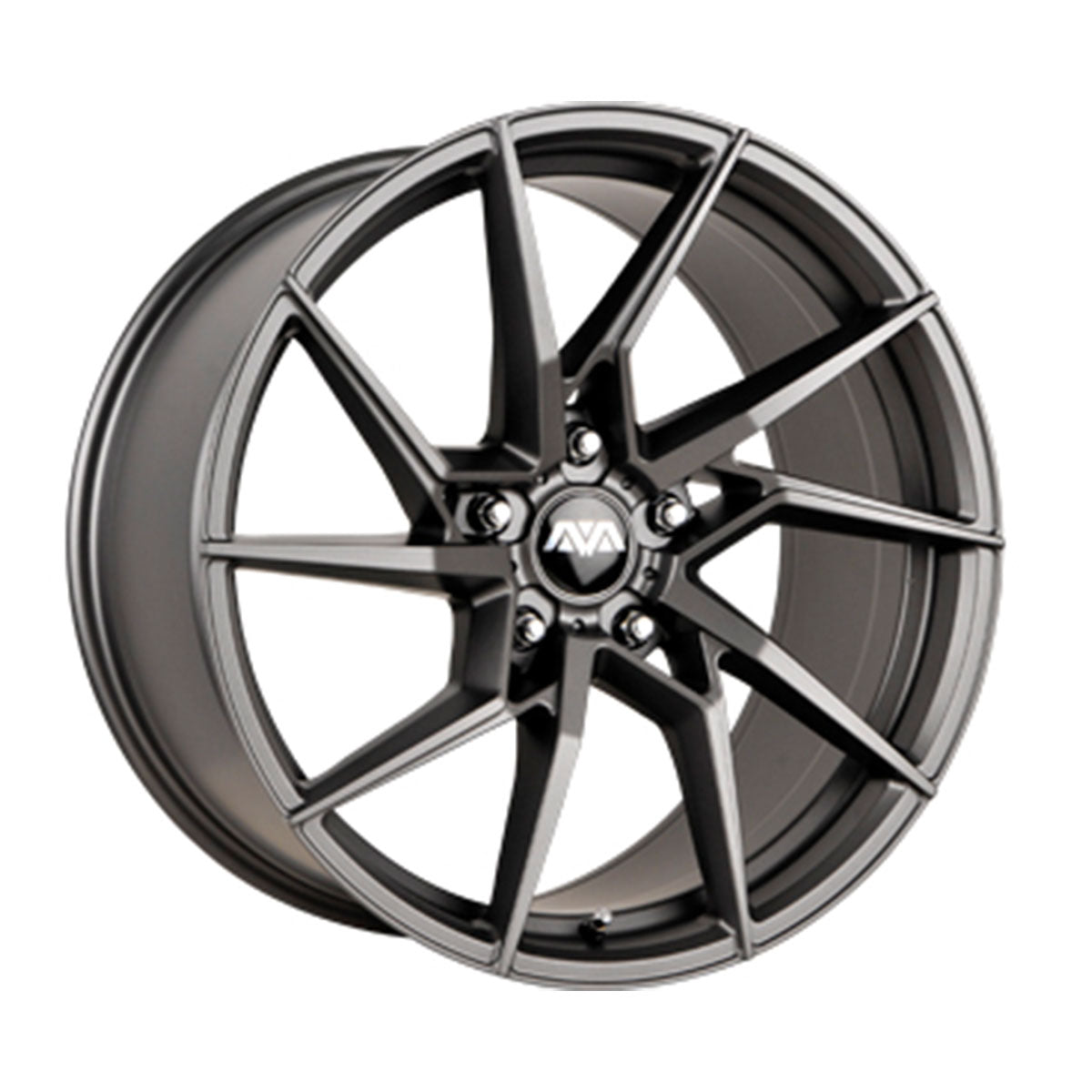 20" AVA HSF032 Flow Formed Satin Gunmetal Alloy Wheels