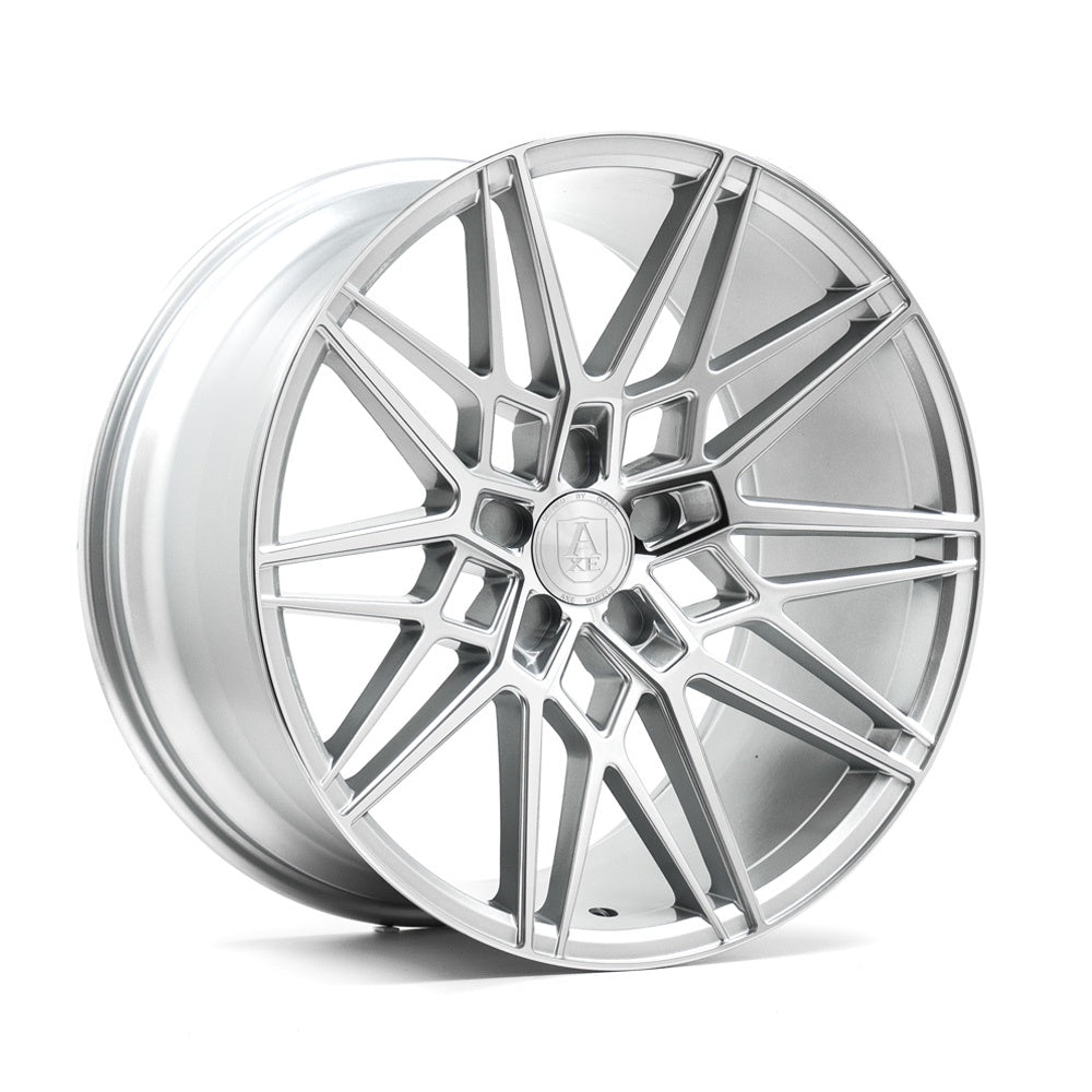 AXE CF1 20x10.5 5X110 ET25 GLOSS SILVER & POLISHED