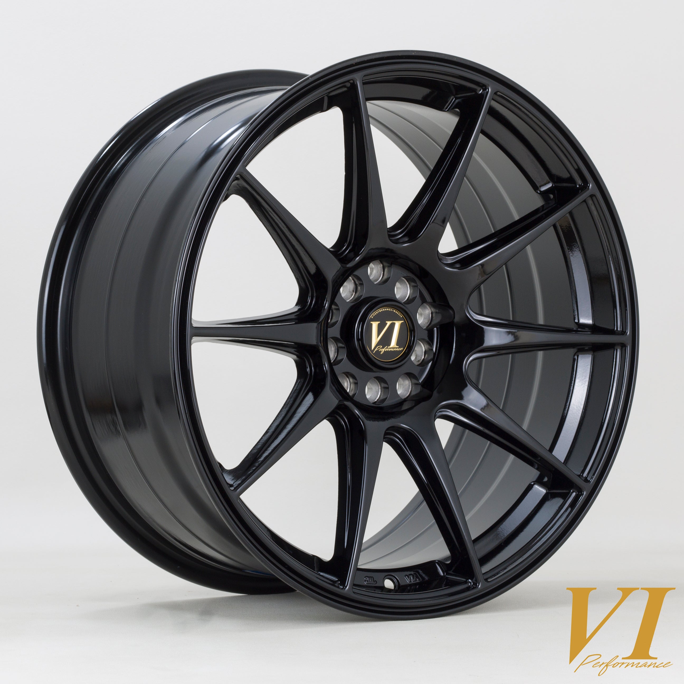 6Performance BDR 18x8.75 5x100/114.4 ET30 Black