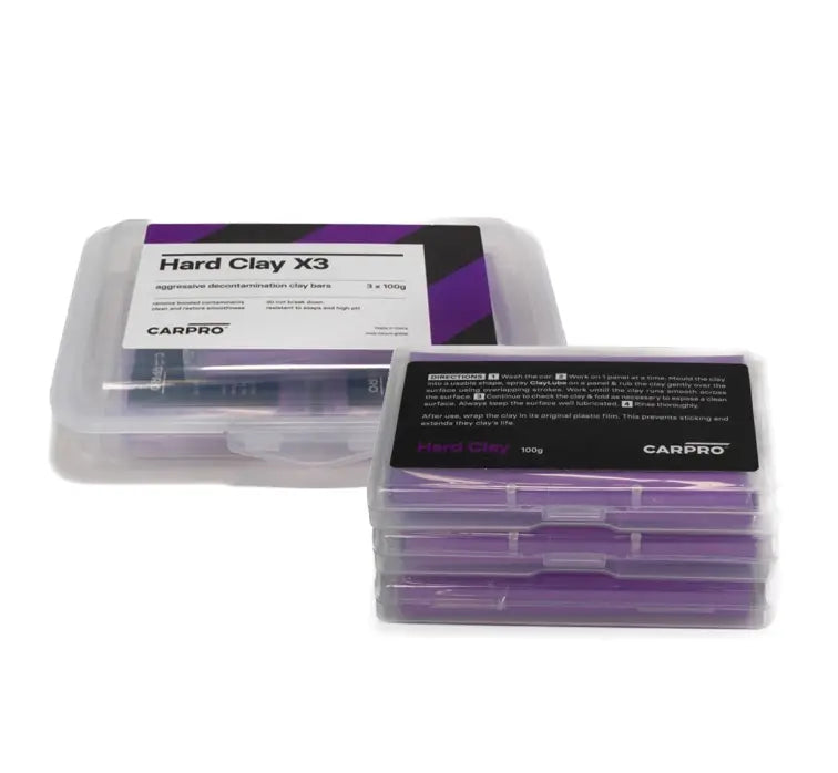 CarPro Hard Clay Bar Set (3x100g)