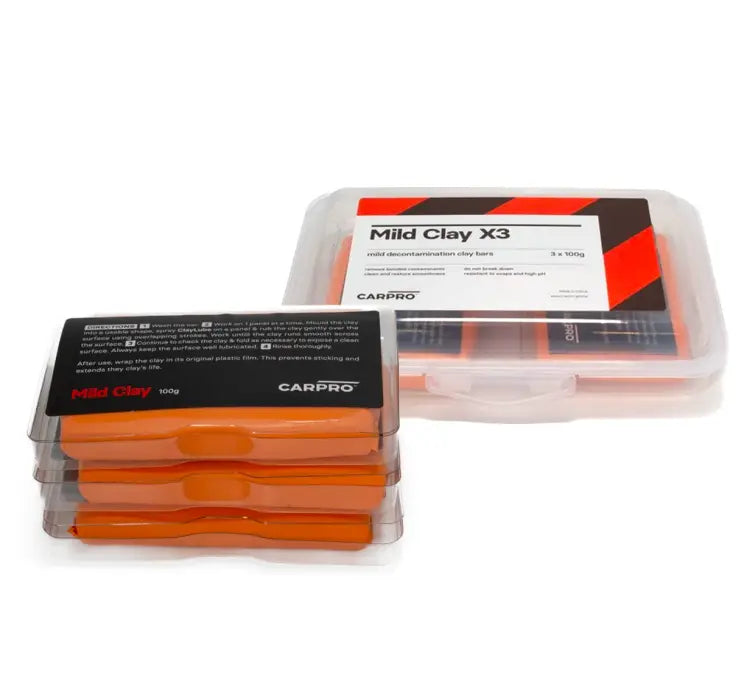 CarPro Mild Clay Bar Set (3x100g)