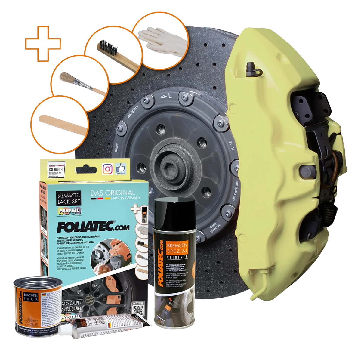 Foliatec Brake Caliper Paint Pastell Creamy Vanilla