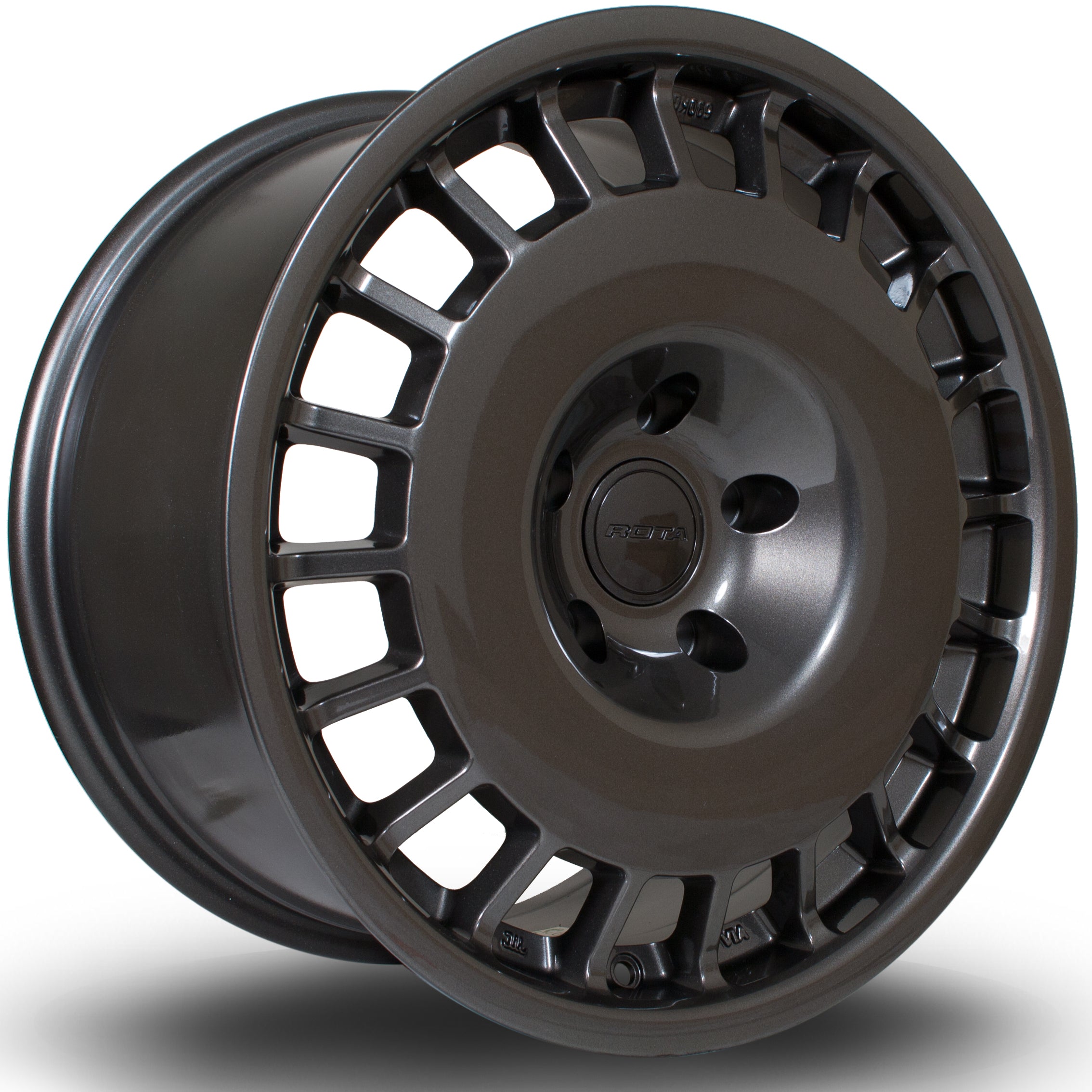 Rota D154 17x8 4x100 ET35 Gunmetal