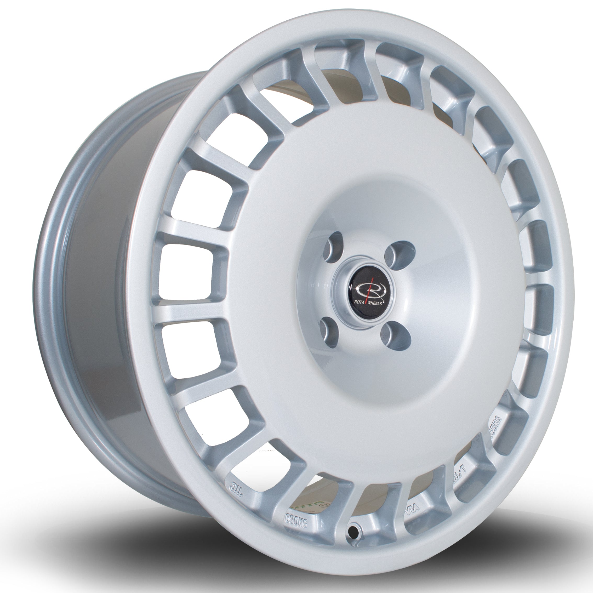 Rota D154 18x8.5 4x108 ET20 Silver