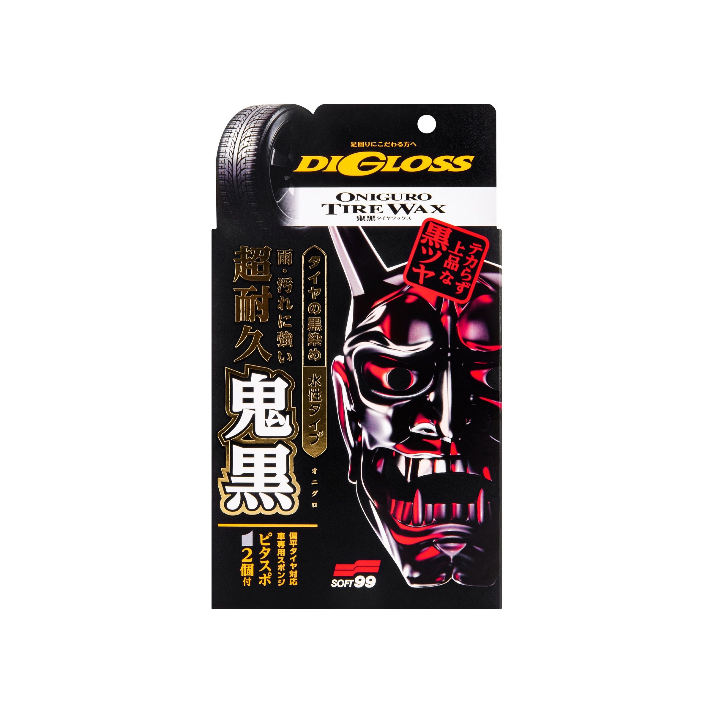 SOFT99 Oniguro DiGloss Black Devil Tire Wax 200ml