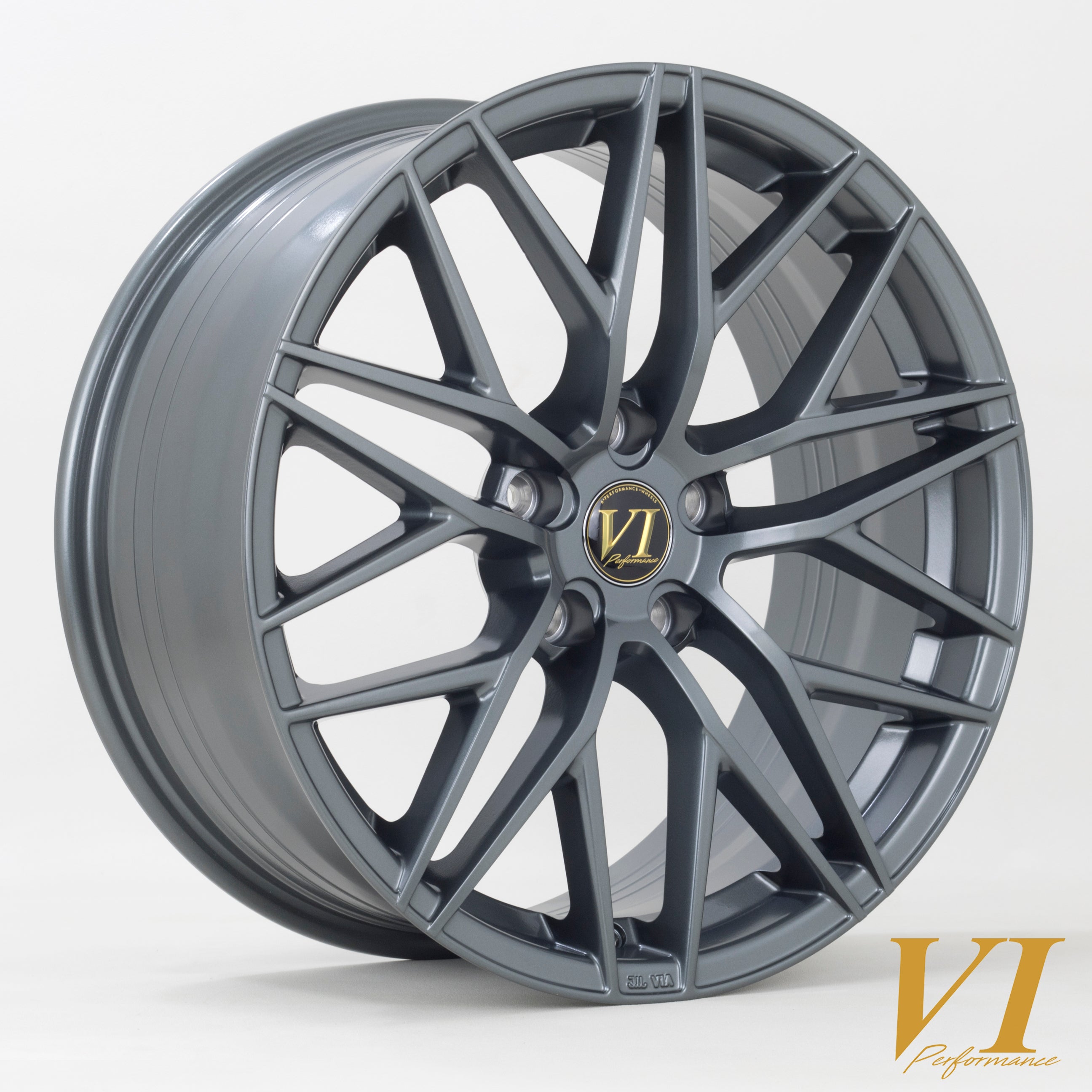 6Performance Faster 19x8.5 5x120 ET35 Gunmetal