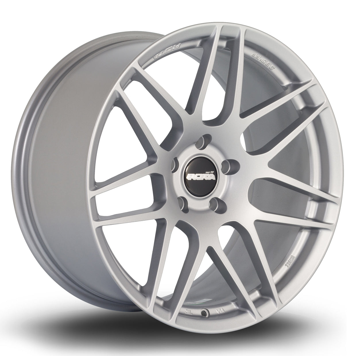 Rota FF01 19x10 5x120 ET37 Gloss Silver