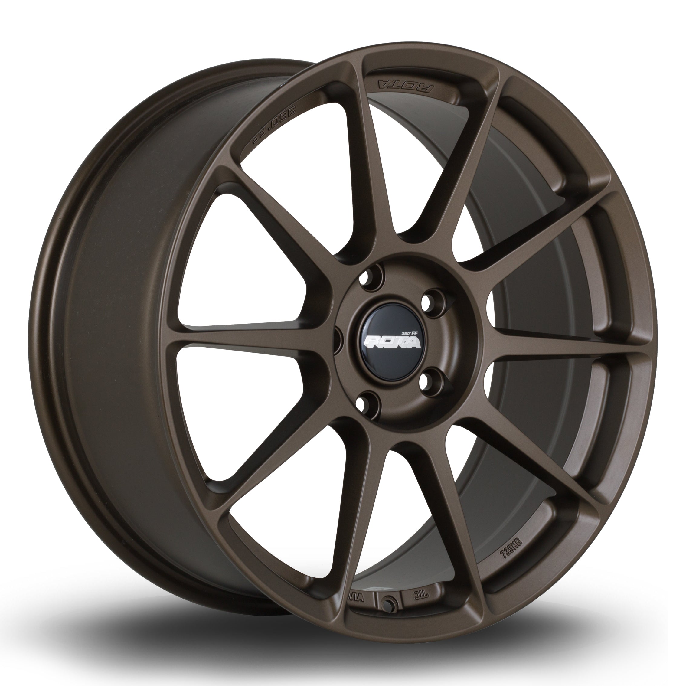 Rota FF03 19x8.5 5x120 ET45 Matt Bronze 3