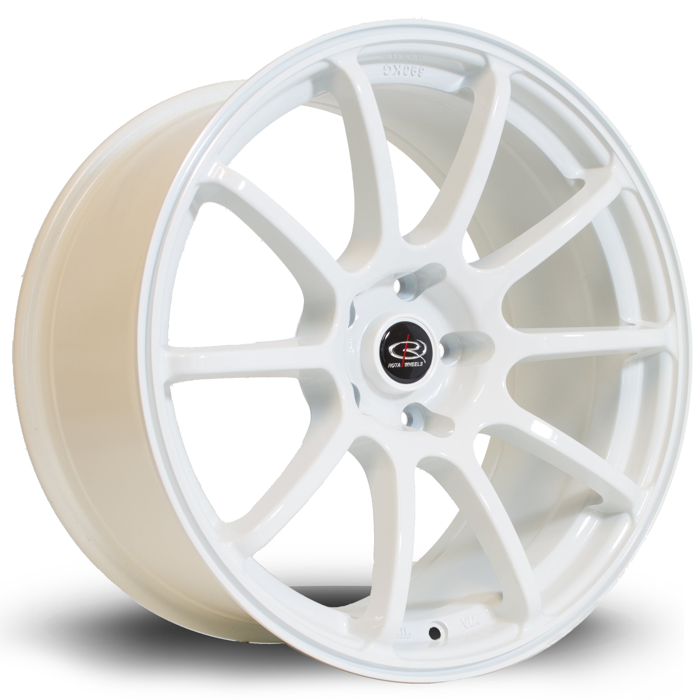 Rota Force 18x9 5x114.3 ET27 White
