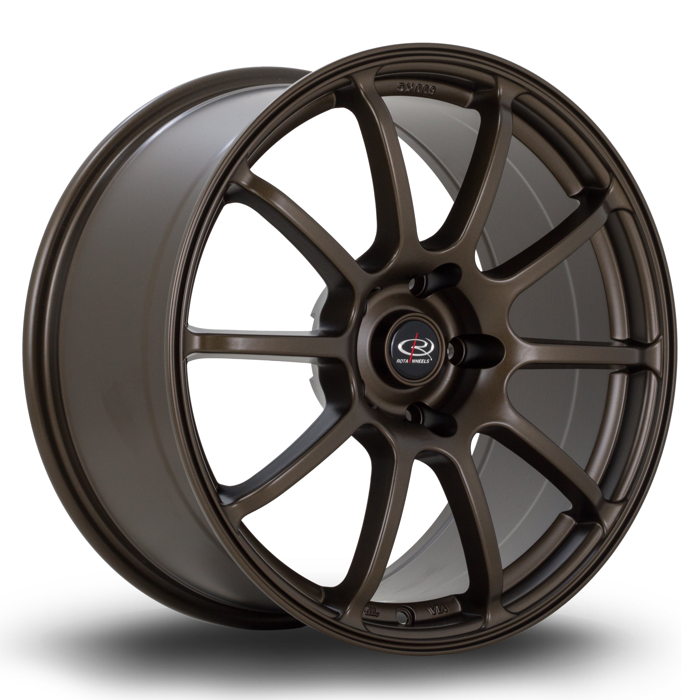 Rota Force2 18x9 5x120 ET43 Matt Bronze 3
