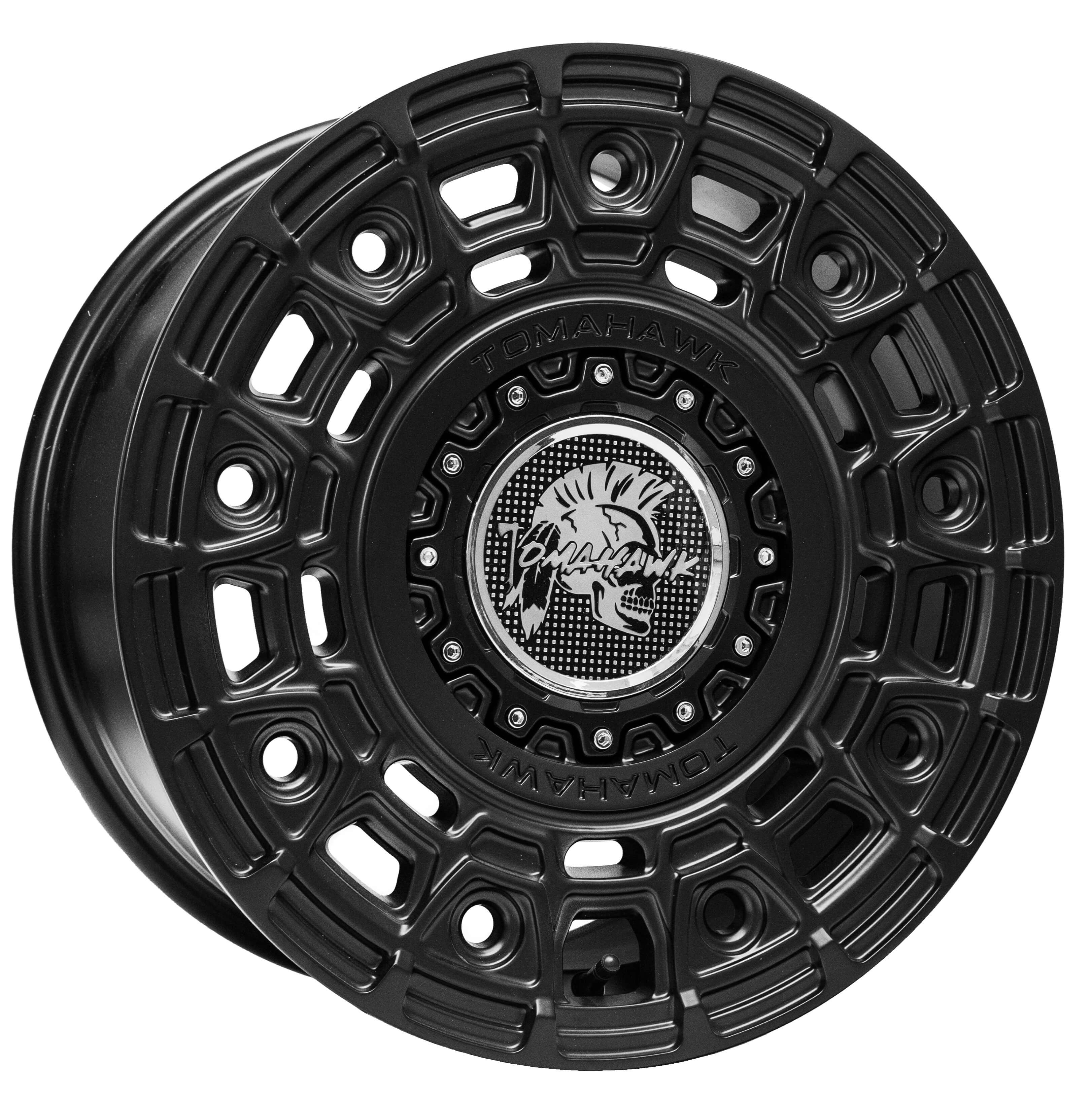 Tomahawk Yakama 17x8 5x120 ET35 Satin Black