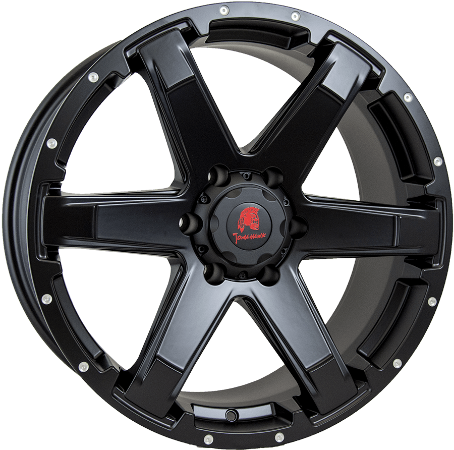 Tomahawk Chinook 20x9 6x139 ET18 Matt Black