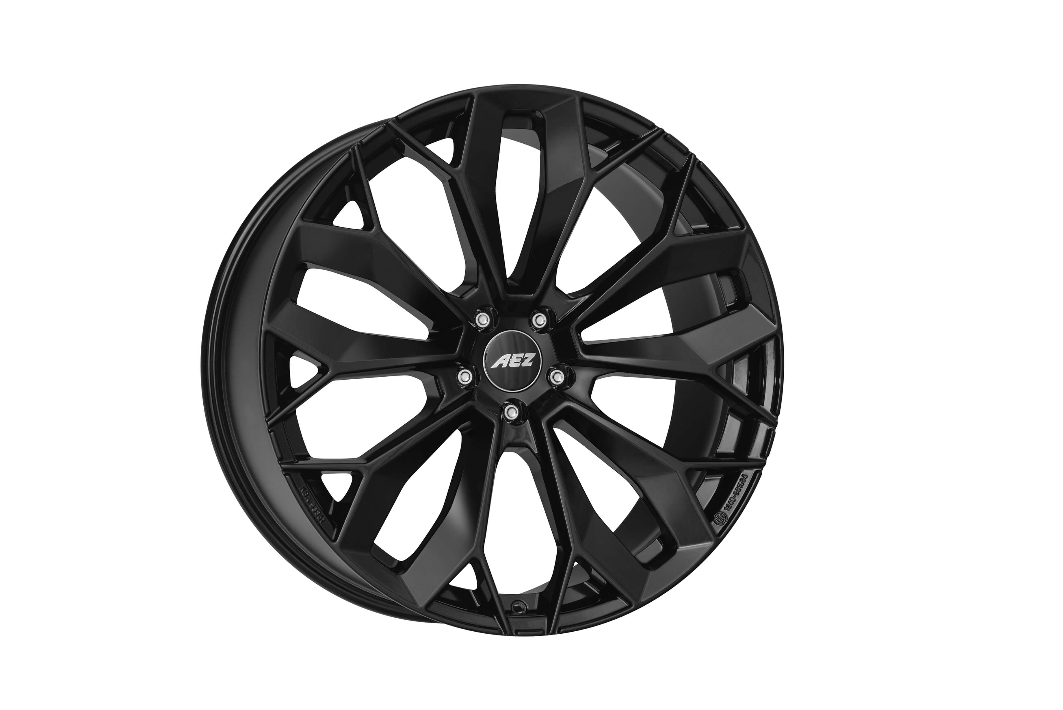 AEZ Leipzig black 20x9 5x112 ET20 Black