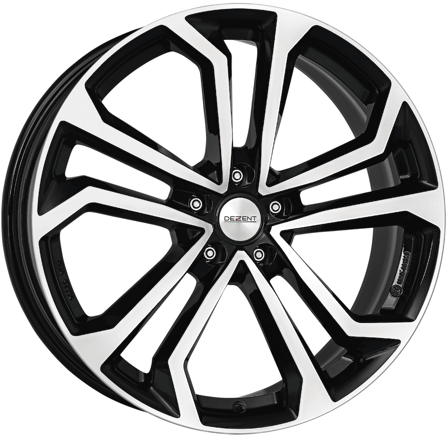 Dezent TA Dark 18x7 5x112 ET45 Black / Polished