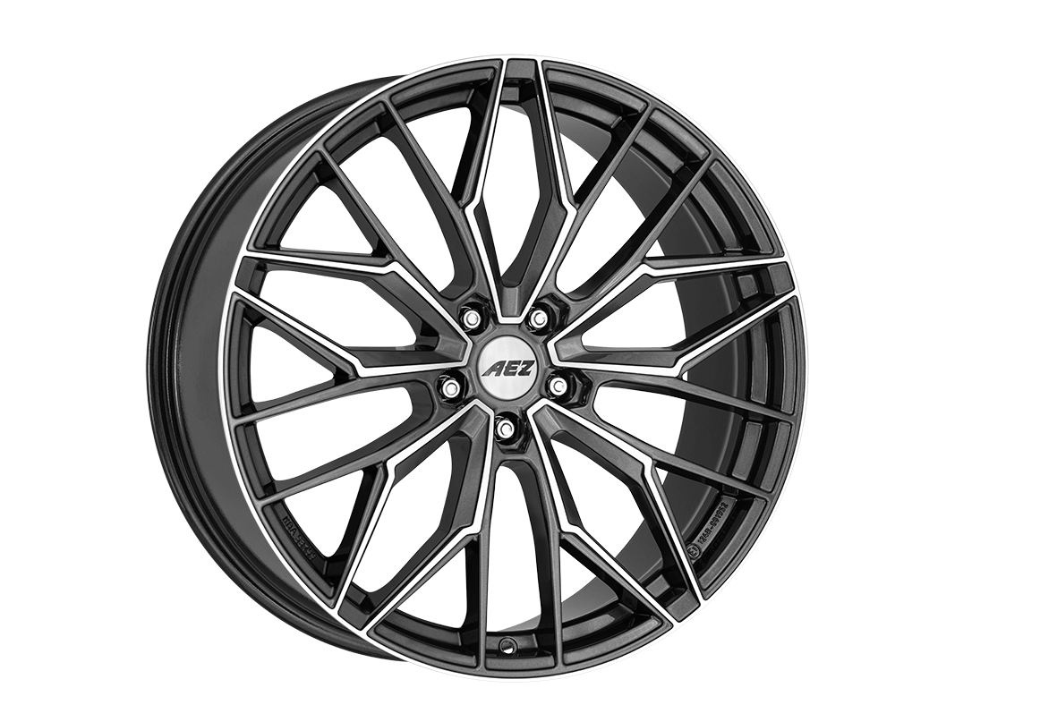 AEZ Porto dark 20x8 5x108 ET45 Gunmetal / Polished