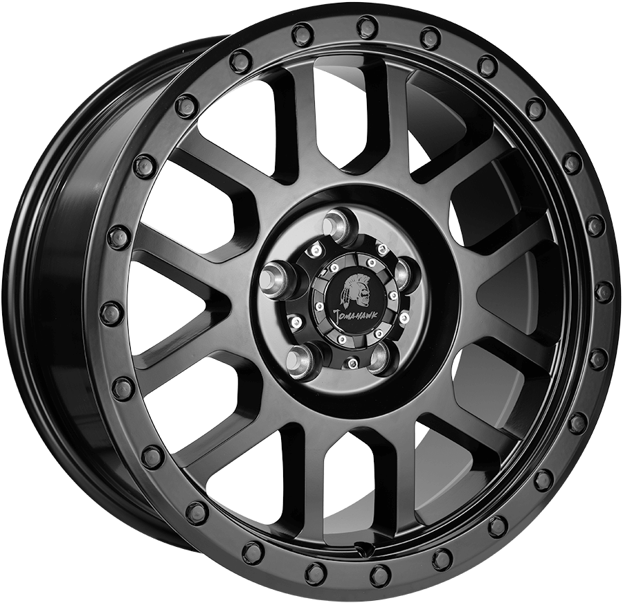 Tomahawk Kato 17x8 5x120 ET30 Satin Black