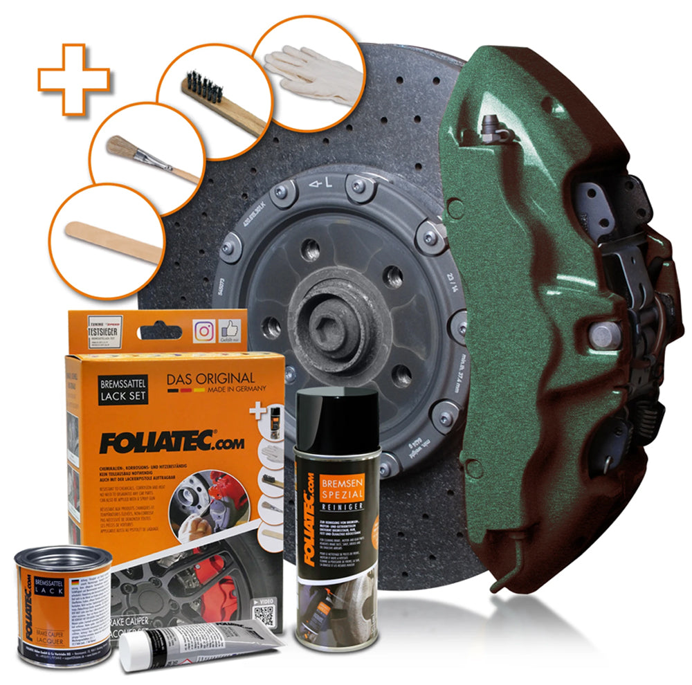 Foliatec Brake Caliper Paint Green Hell Metallic