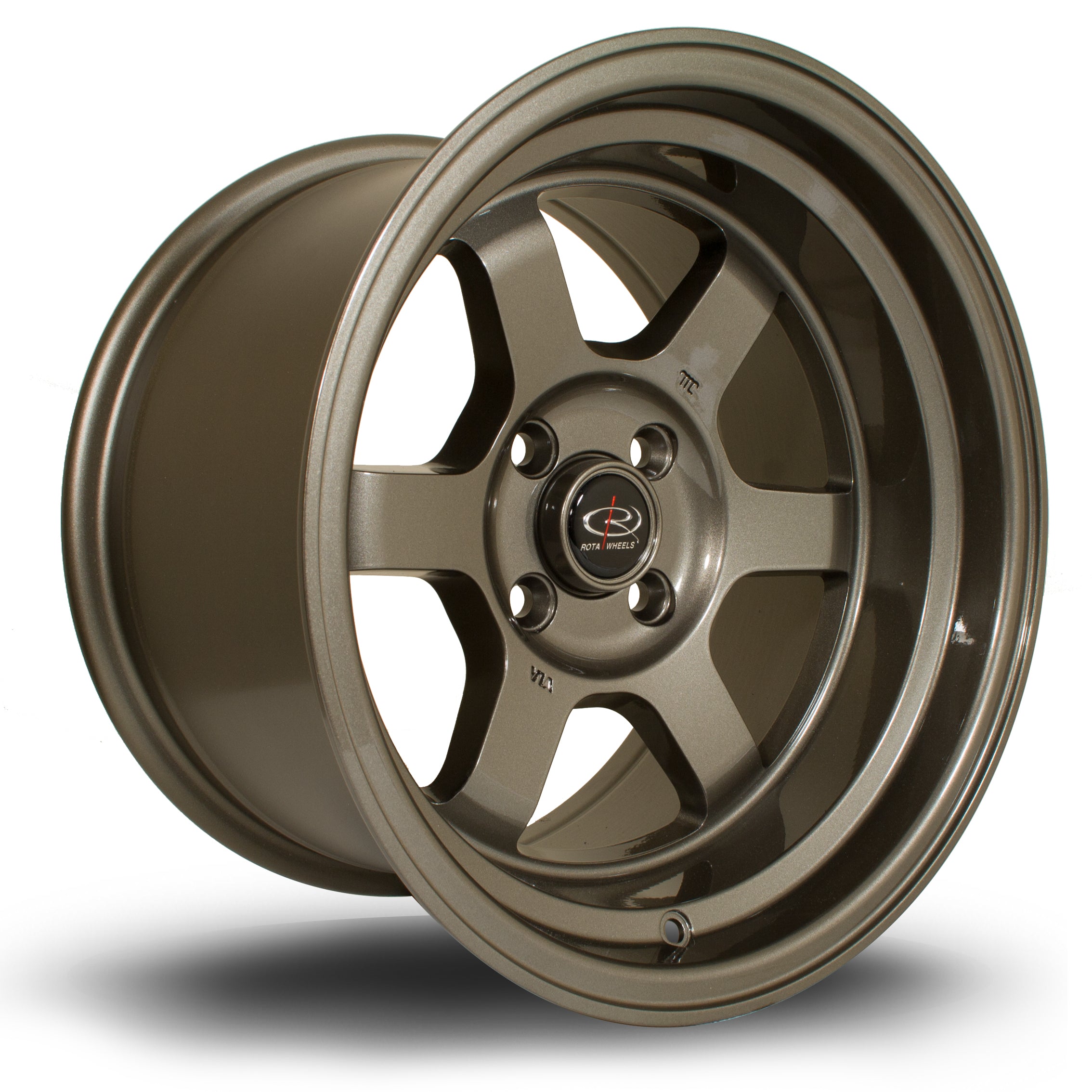 Rota Grid-V 15x9 4x114.3 ET0 Bronze