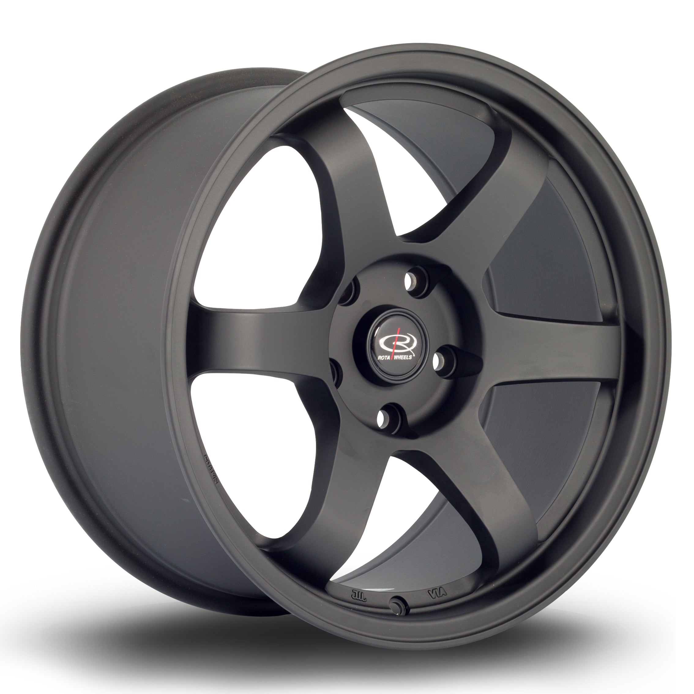 Rota Grid 17x9 5x114.3 ET25 Flat Black 2
