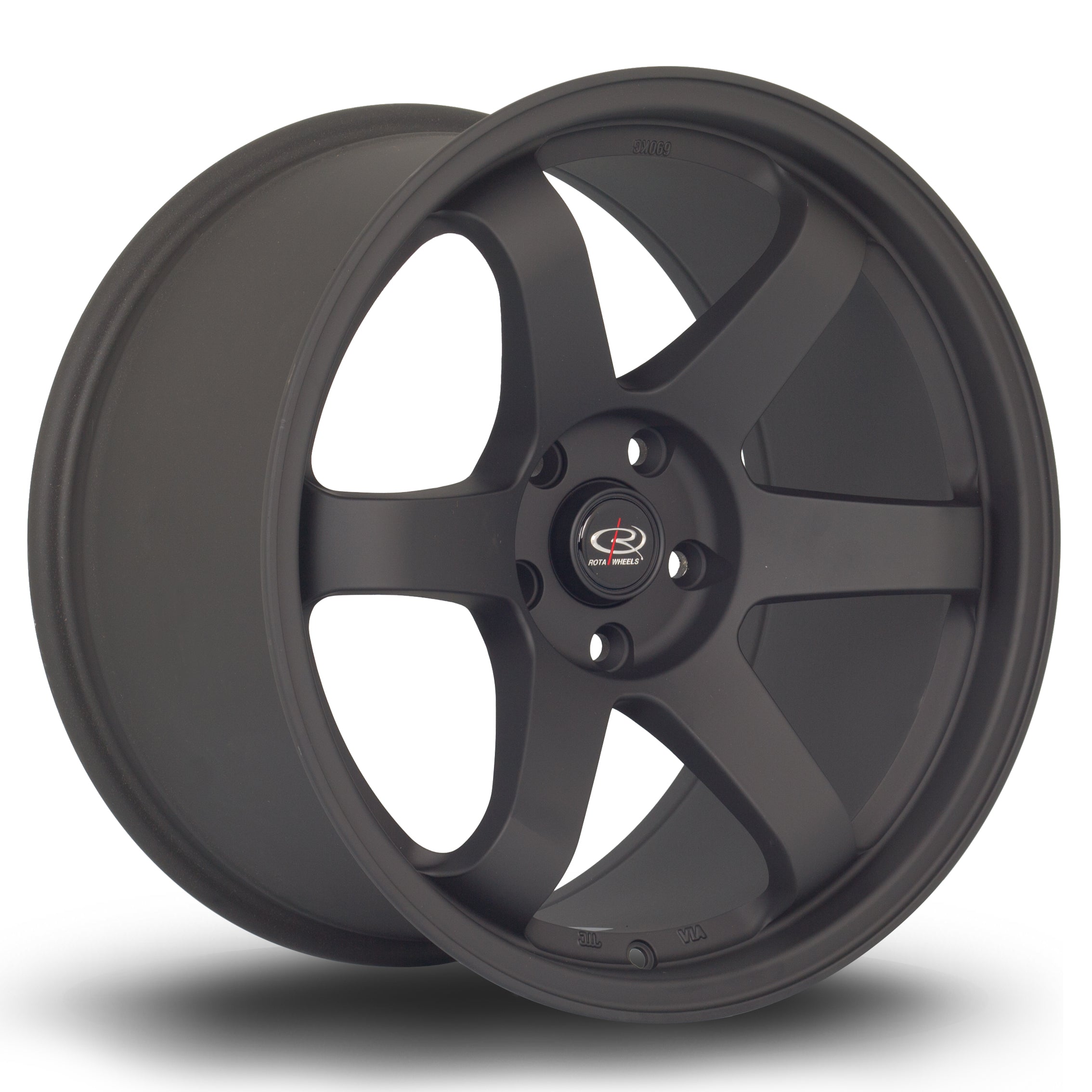 Rota Grid 18x10 5x114.3 ET35 Flat Black 2