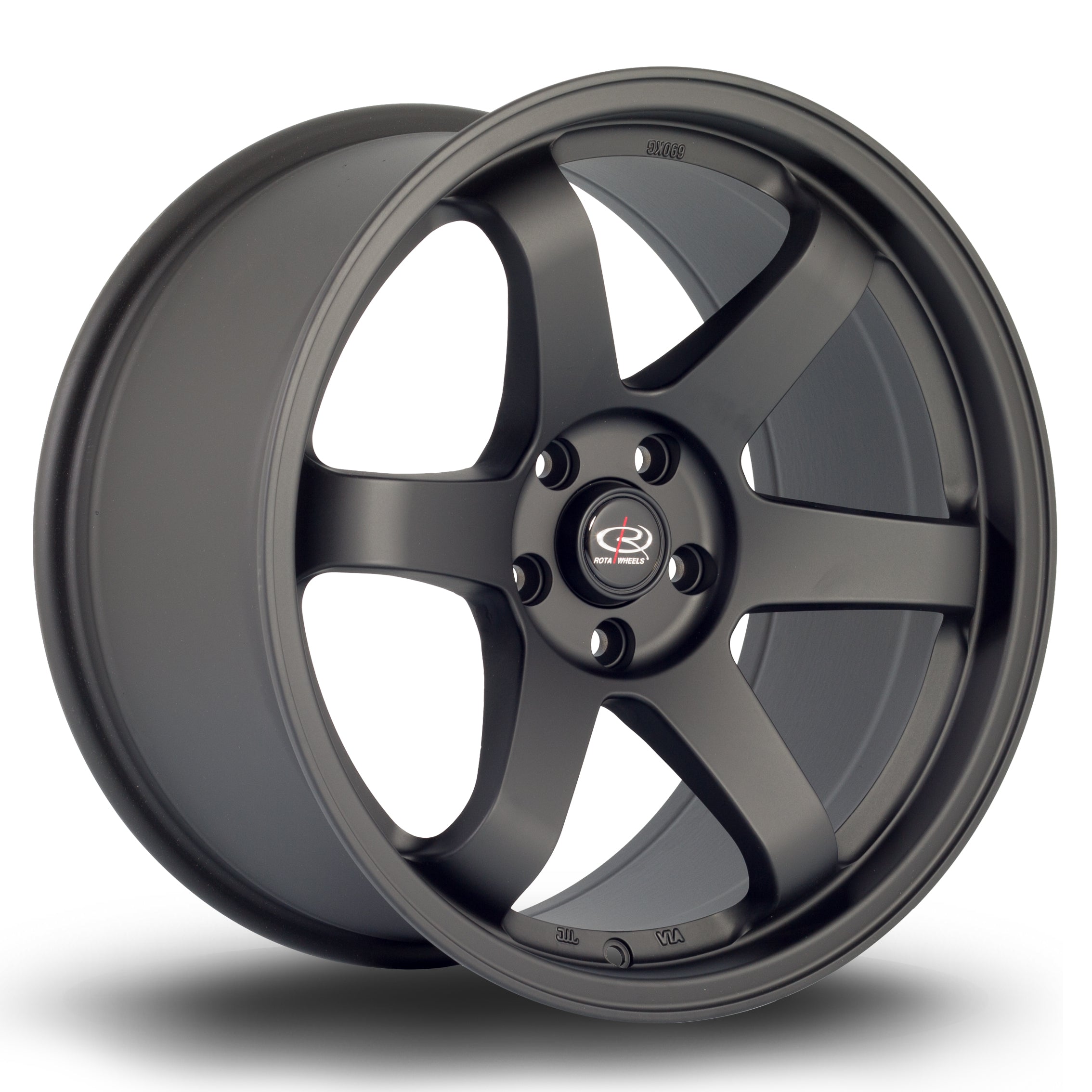 Rota Grid 18x9.5 5x114.3 ET20 Flat Black 2