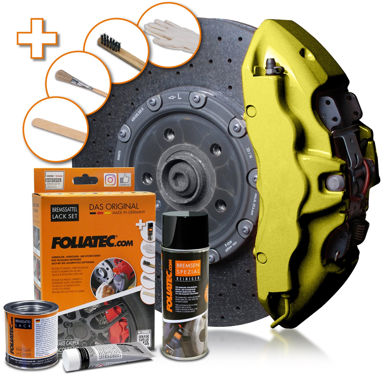 Foliatec Brake Caliper Paint Hyper Gold