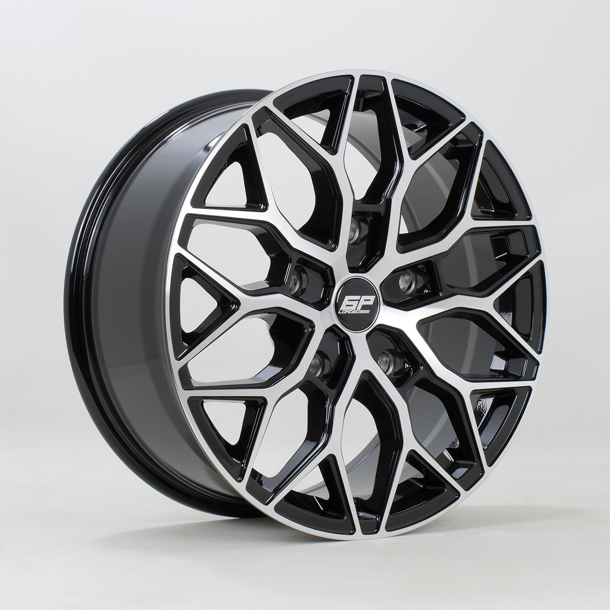 6Performance Loaded05 18x8 5x160 ET50 Gloss Black Polished Face