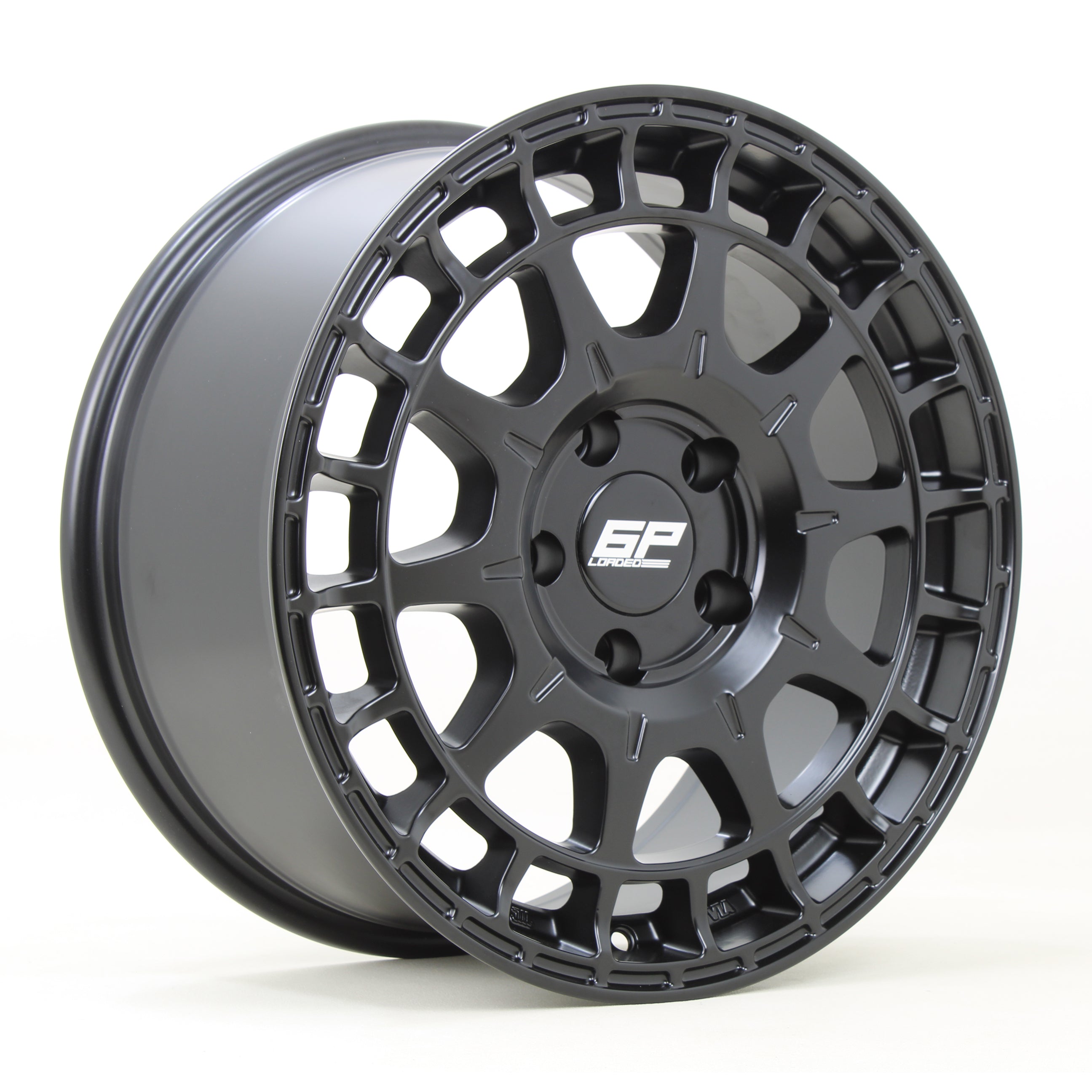 6Performance Loaded06 17x8 5x120 ET35 Satin Black