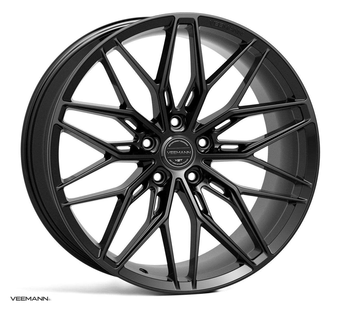 Veemann MF-Z5 19x8.5 5x112 ET42 Gloss Black