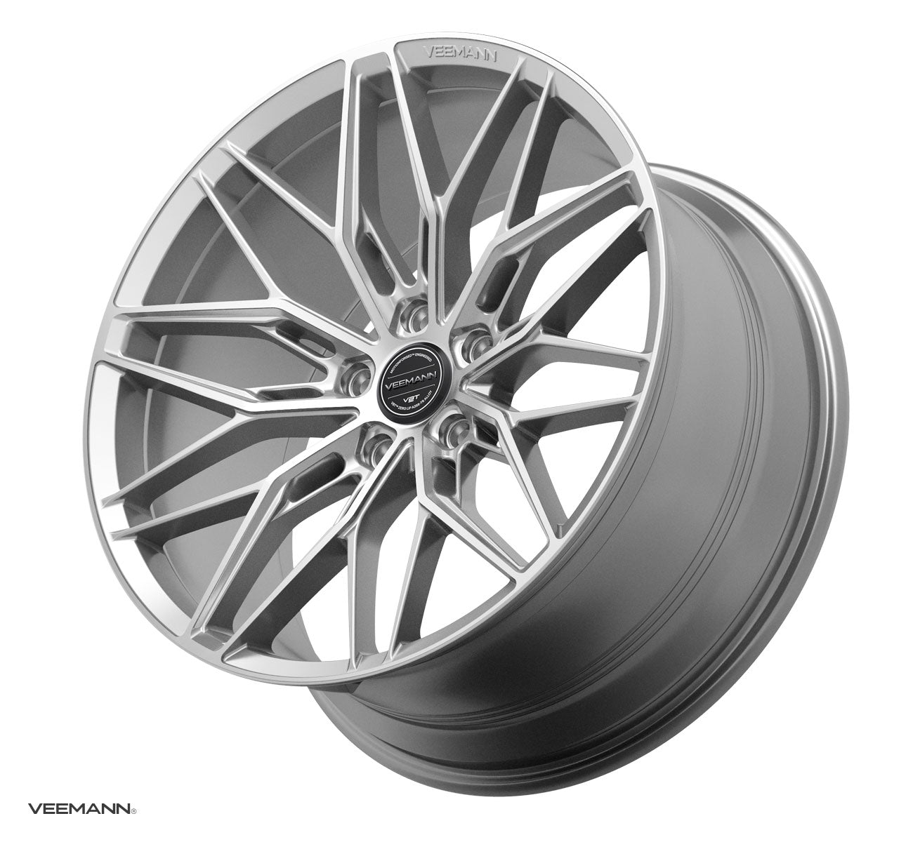Veemann MF-Z5 19x8.5 5x112 ET42 Silver Machined