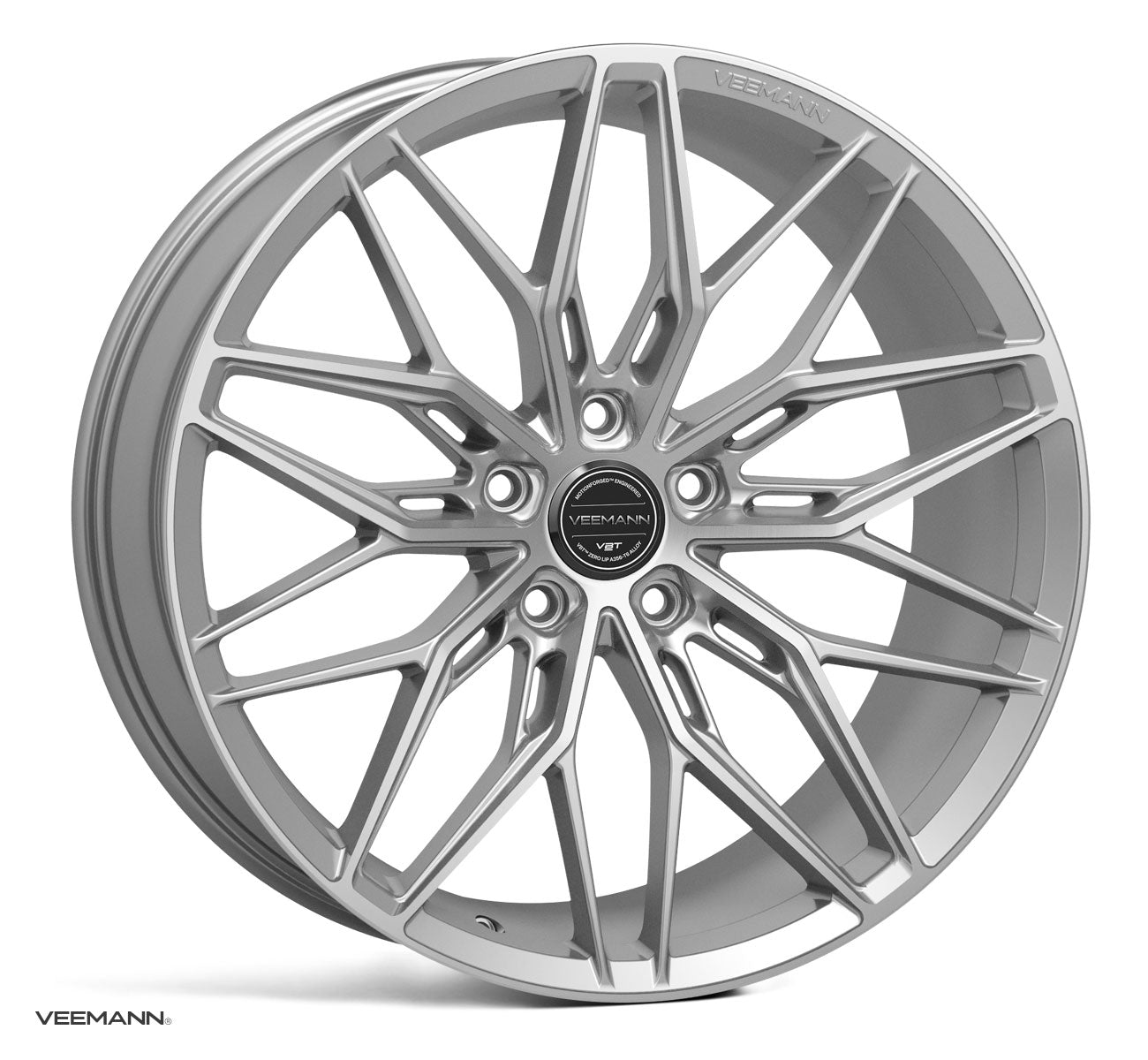 Veemann MF-Z5 19x8.5 5x112 ET42 Silver Machined