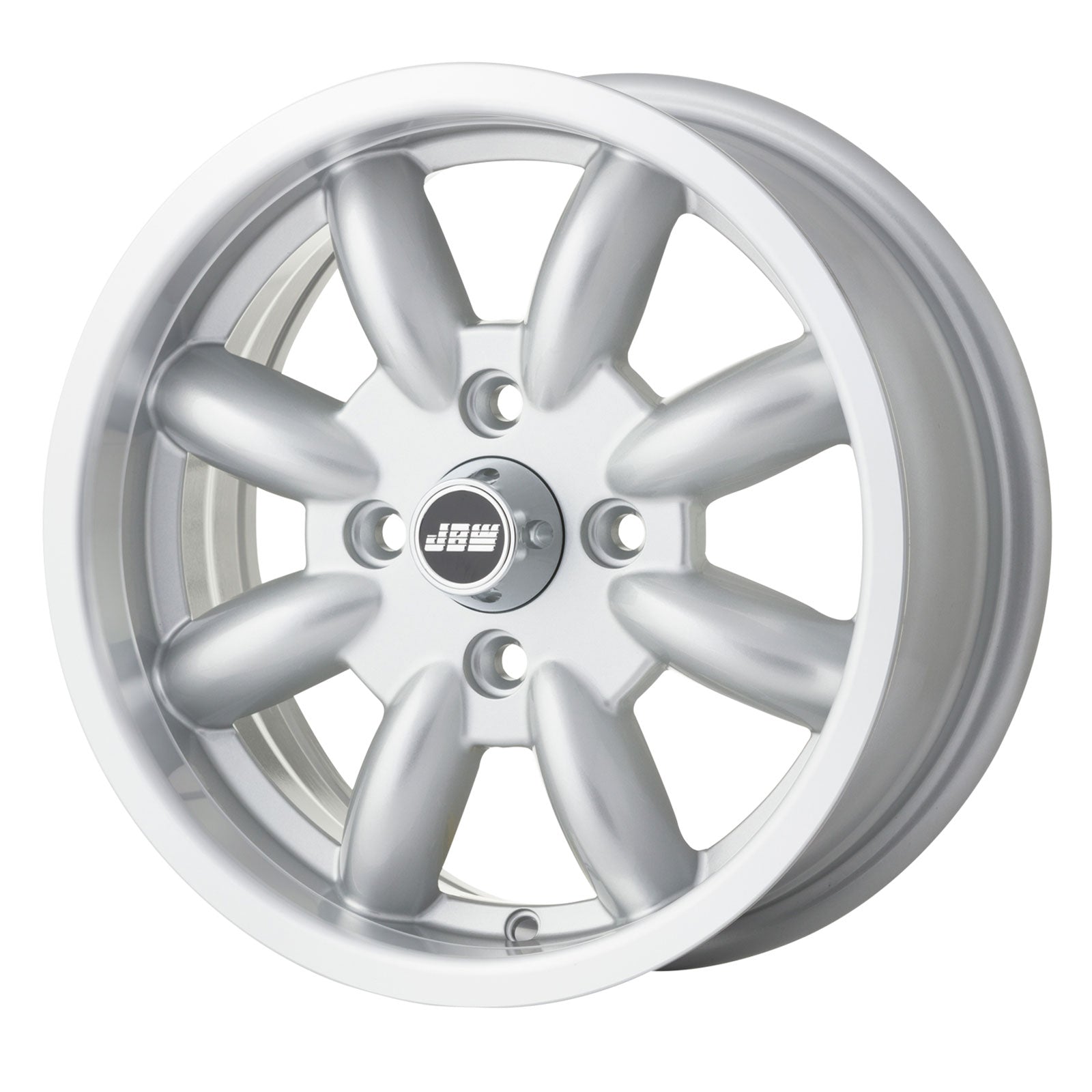 JBW Minilight 14x6 4x100 ET32 Silver Polished