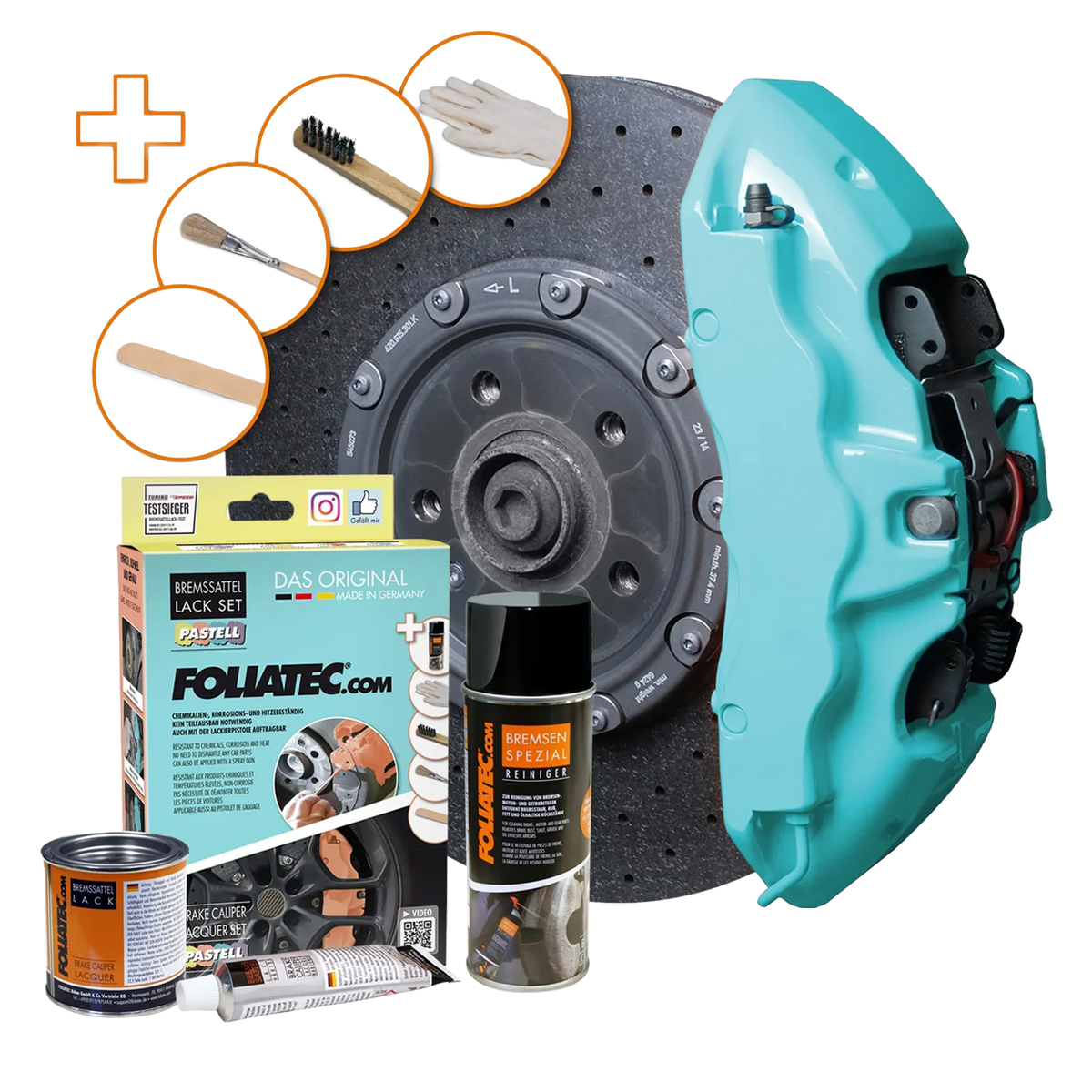 Foliatec Brake Caliper Paint Pastell Peper Mint