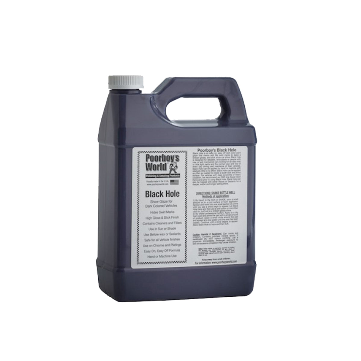 Poorboy's Black Hole Show Glaze 3.78 Litre