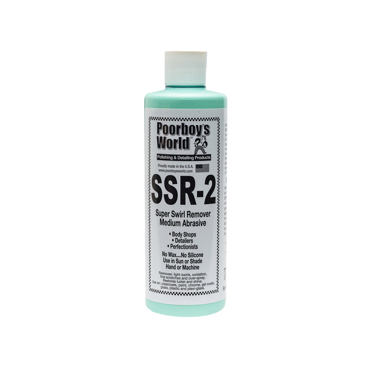 Poorboy's SSR-2 Mild Abrasive Swirl Remover 473ml