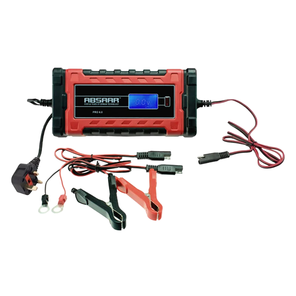 ABSAAR Pro Series Pro - 6.0 - Smart Maintenance Battery Charger 12/24V 6 Amp