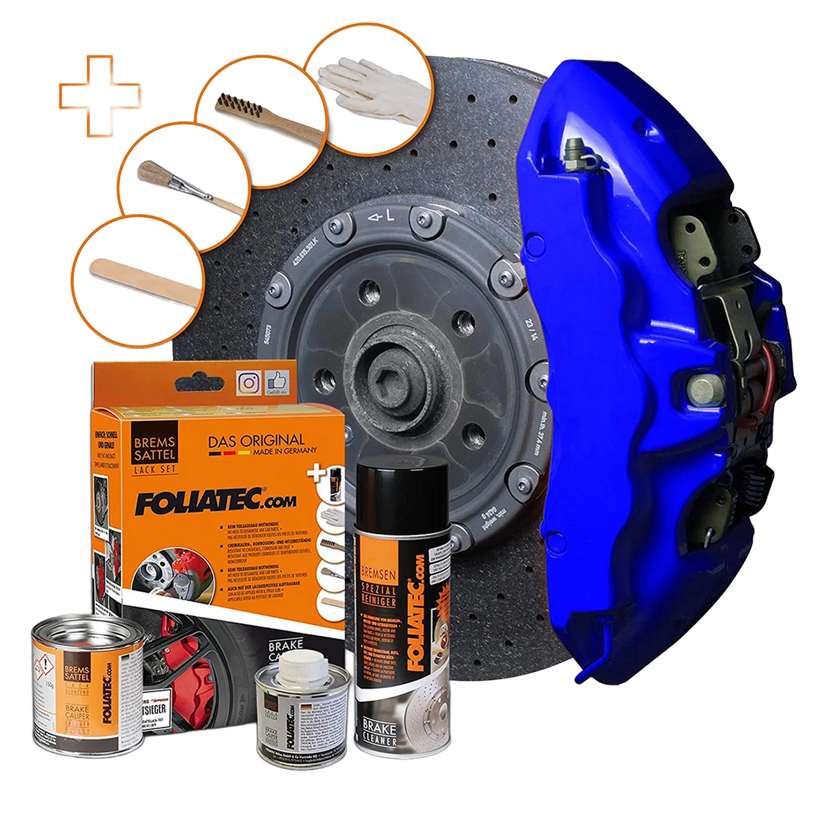 Foliatec Brake Caliper Paint RS Blue