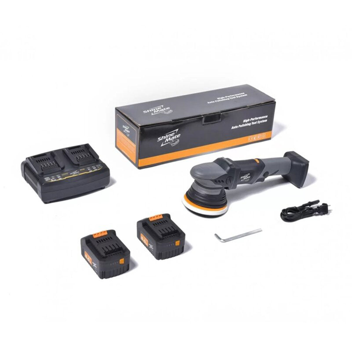 ShineMate EB351-5/15 15mm Cordless Random Orbital Polisher