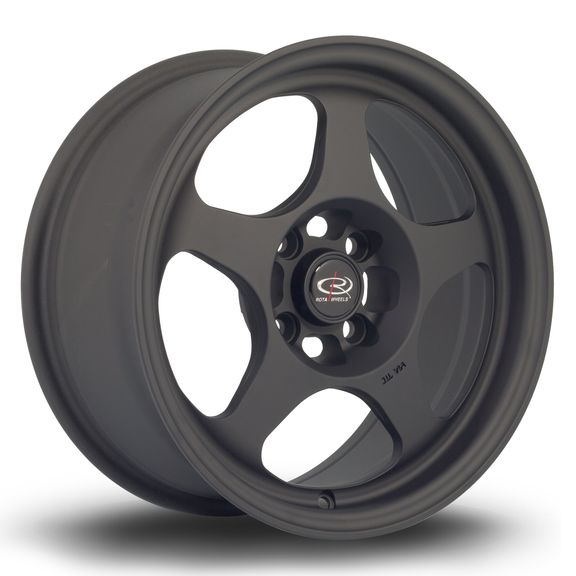 Rota Slip 15x7 4x100 ET28 Flat Black 2