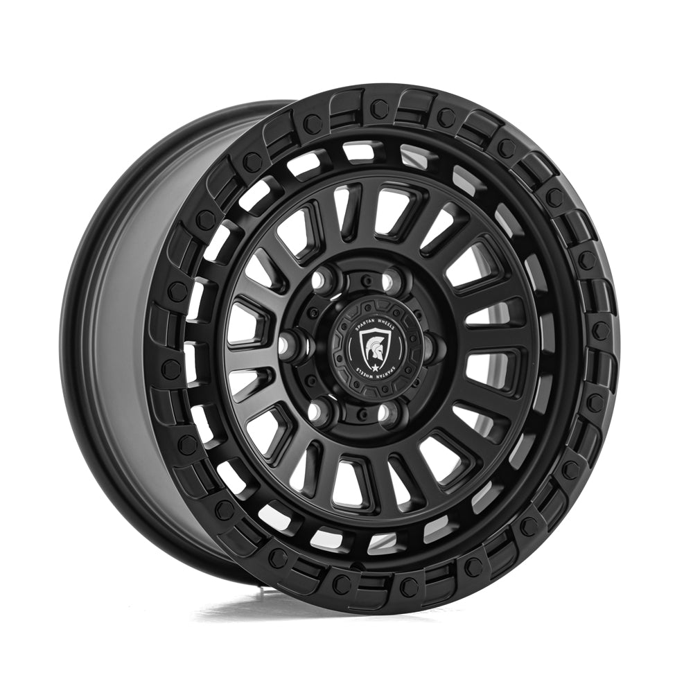 SPARTAN SW6 17x8 ET12 SATIN BLACK