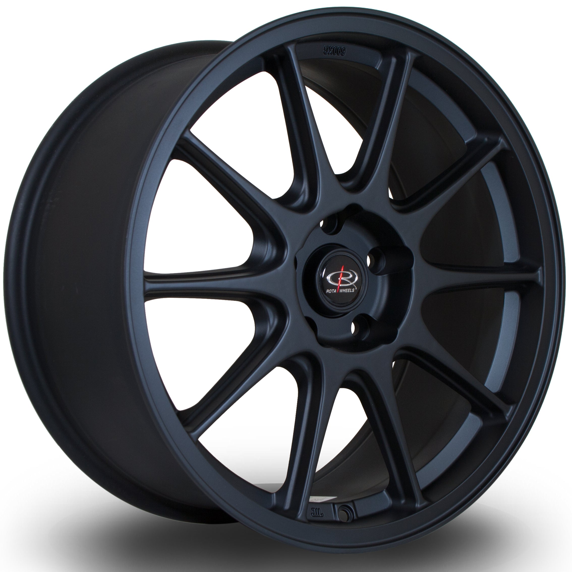 Rota Strike 18x8.5 5x108 ET44 Flat Black