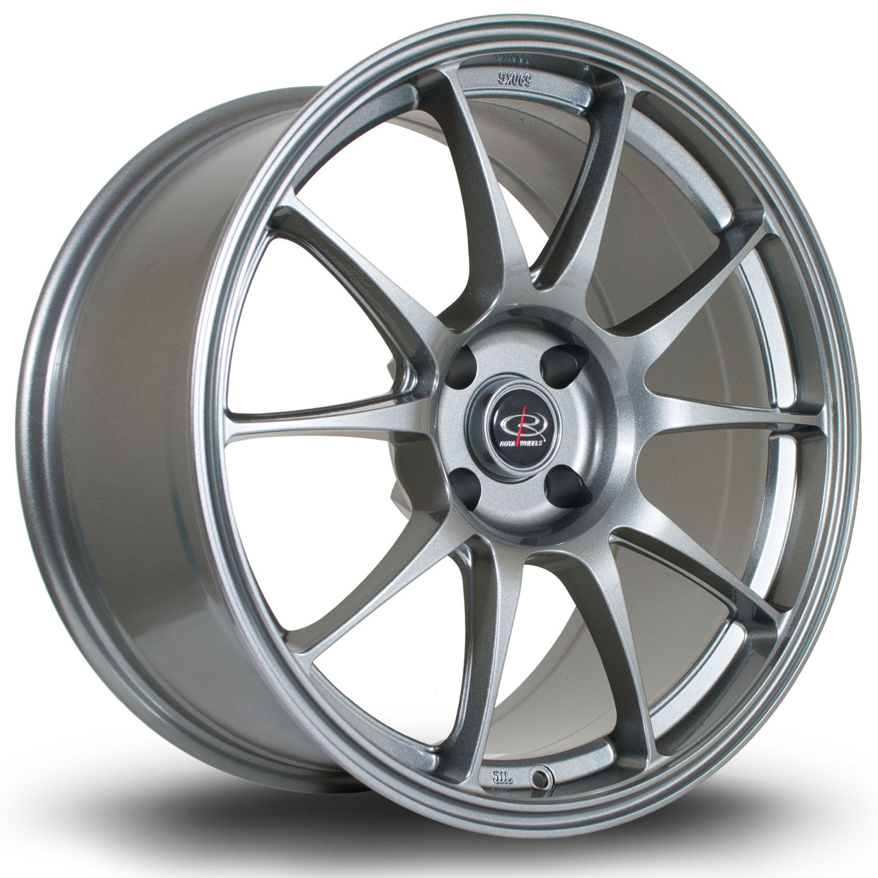 Rota Titan 18x9 4x108 ET20 Steel Grey